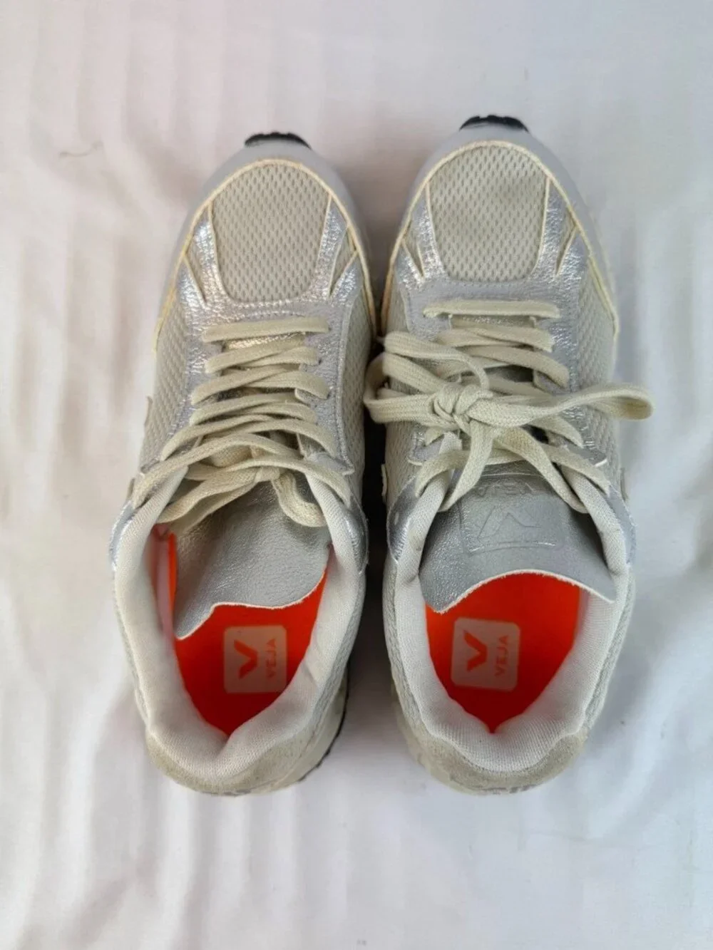 CONDOR ROYALE ALVEOMESH NATURAL PIERRE SILVER Size 39 US 8
